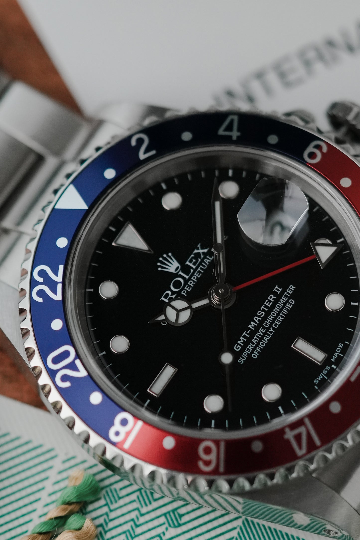 2000 Rolex GMT-Master II "Pepsi" II Ref. 16710