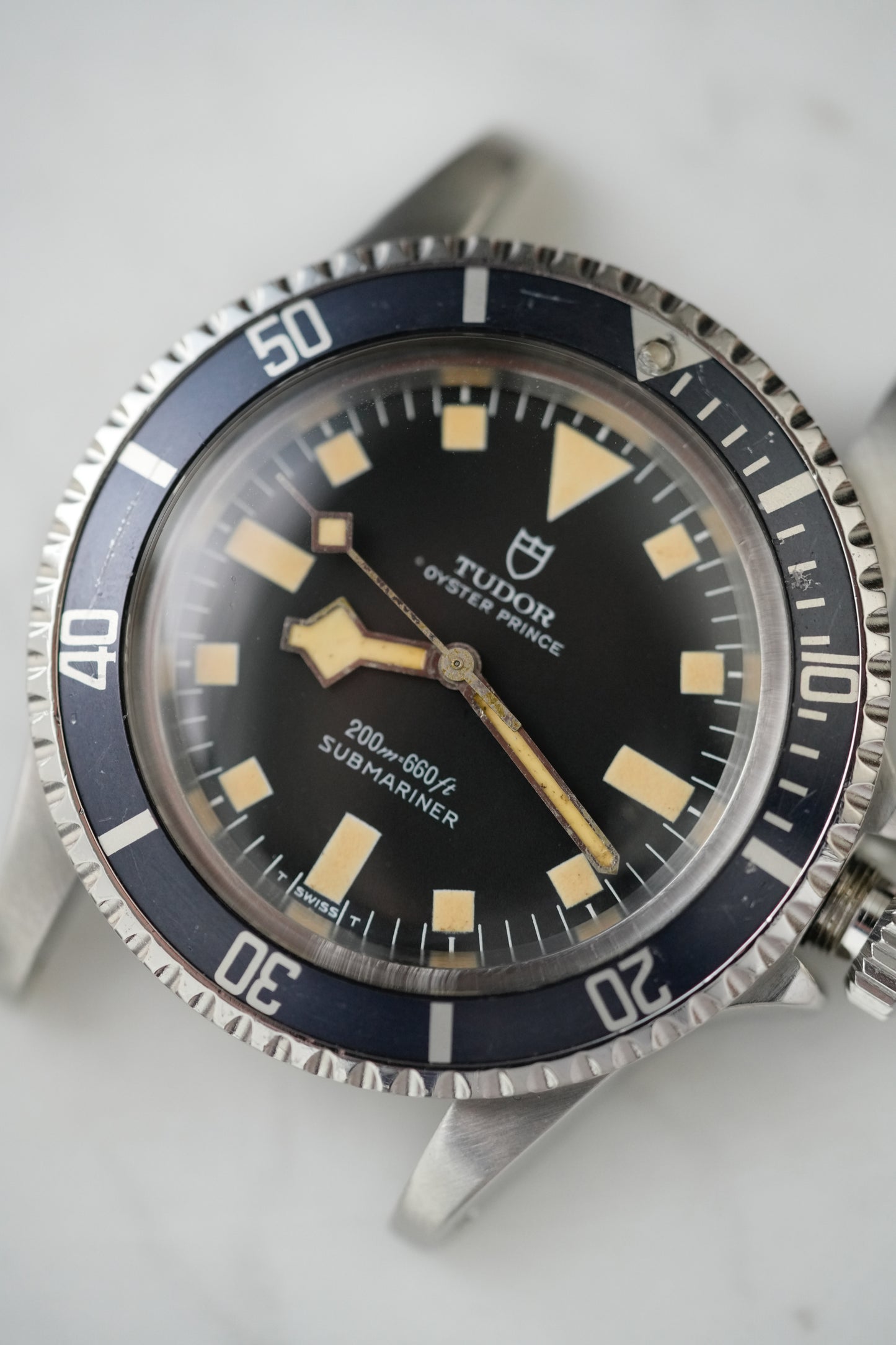 1980 Tudor Submariner (No-Date) "Snowflake" Ref. 94010 – Black