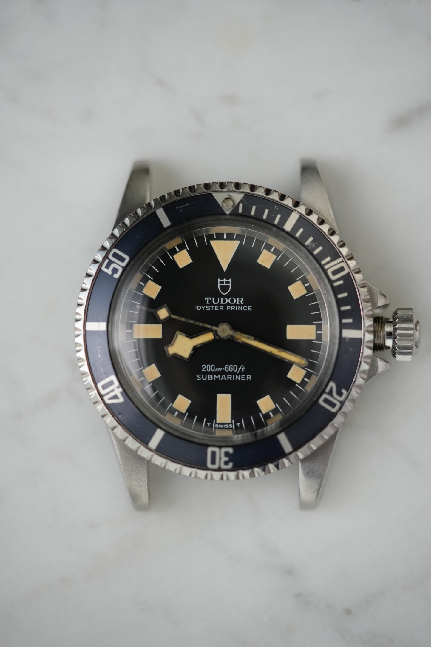 1980 Tudor Submariner (No-Date) "Snowflake" Ref. 94010 – Black