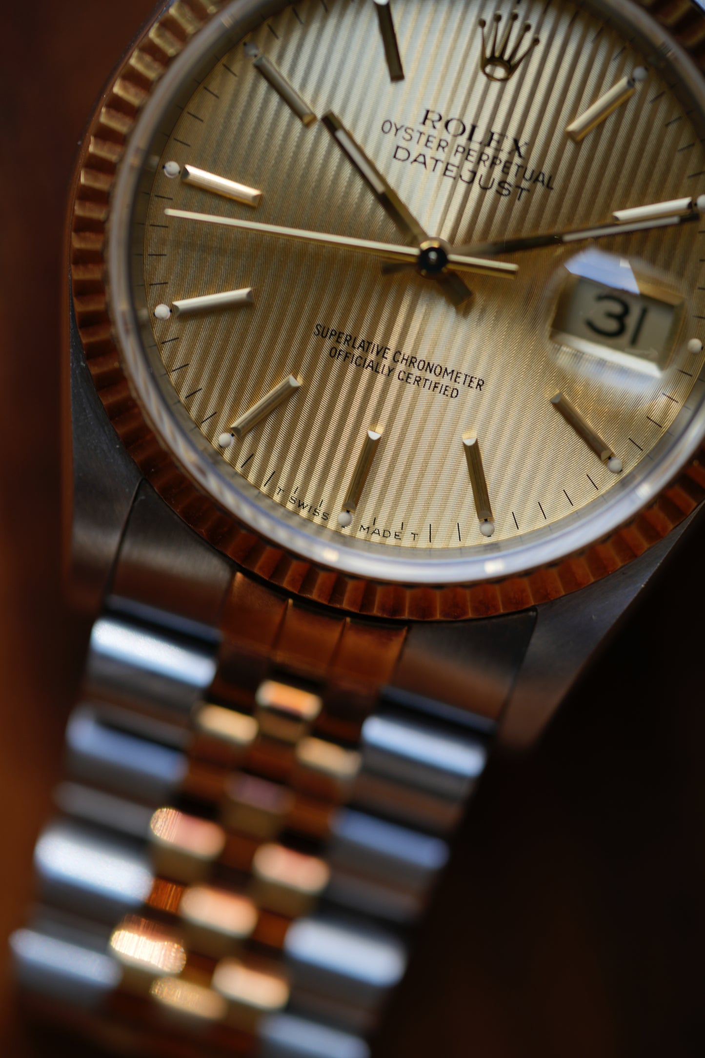 1990 Rolex Datejust Ref. 16233 – Tapestry "American Psycho"