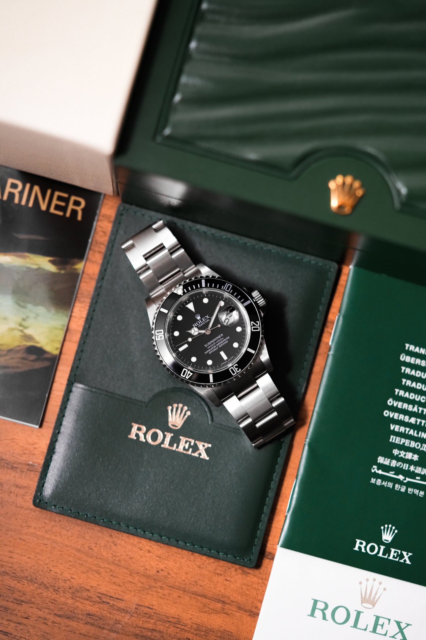 2007 Rolex Submariner Date Ref. 16610 – Black