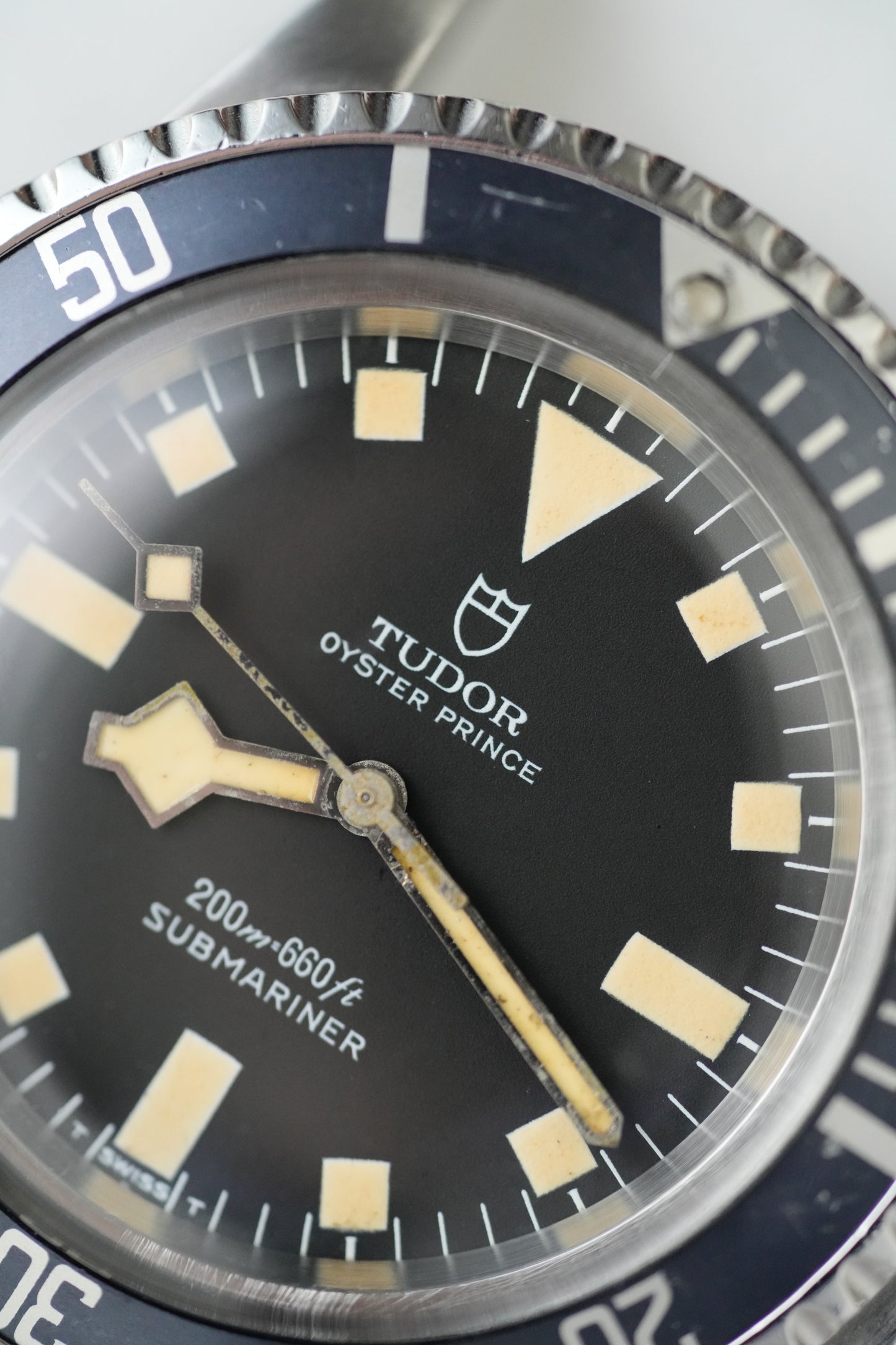 1980 Tudor Submariner (No-Date) "Snowflake" Ref. 94010 – Black