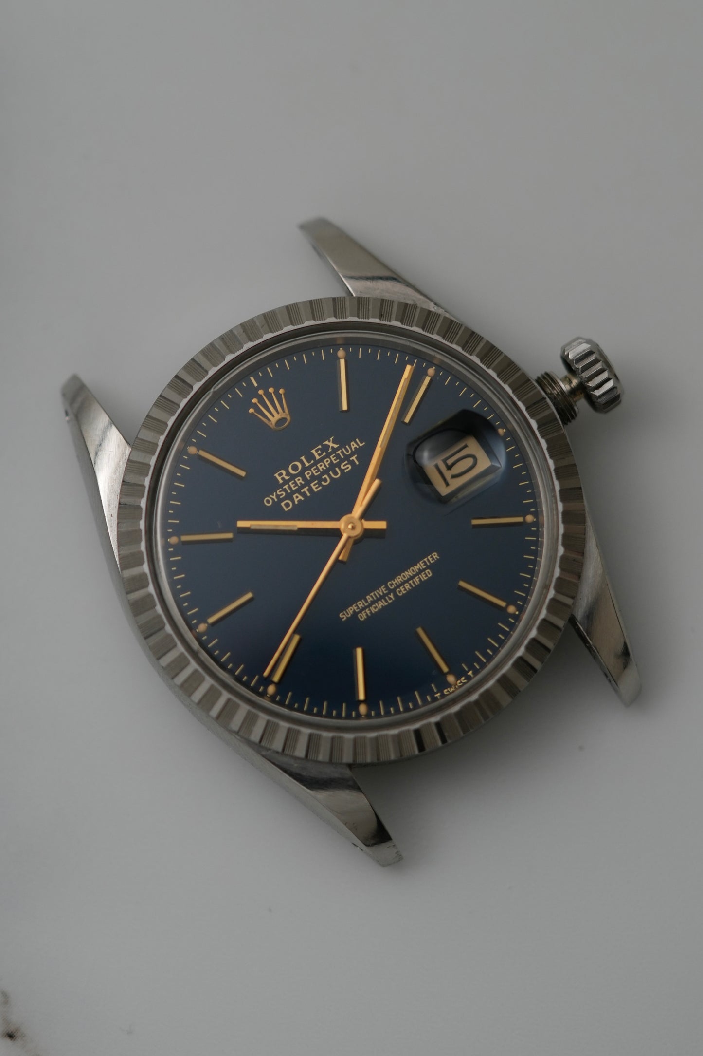 1981 Rolex Datejust Ref. 16030 – Matte Blue