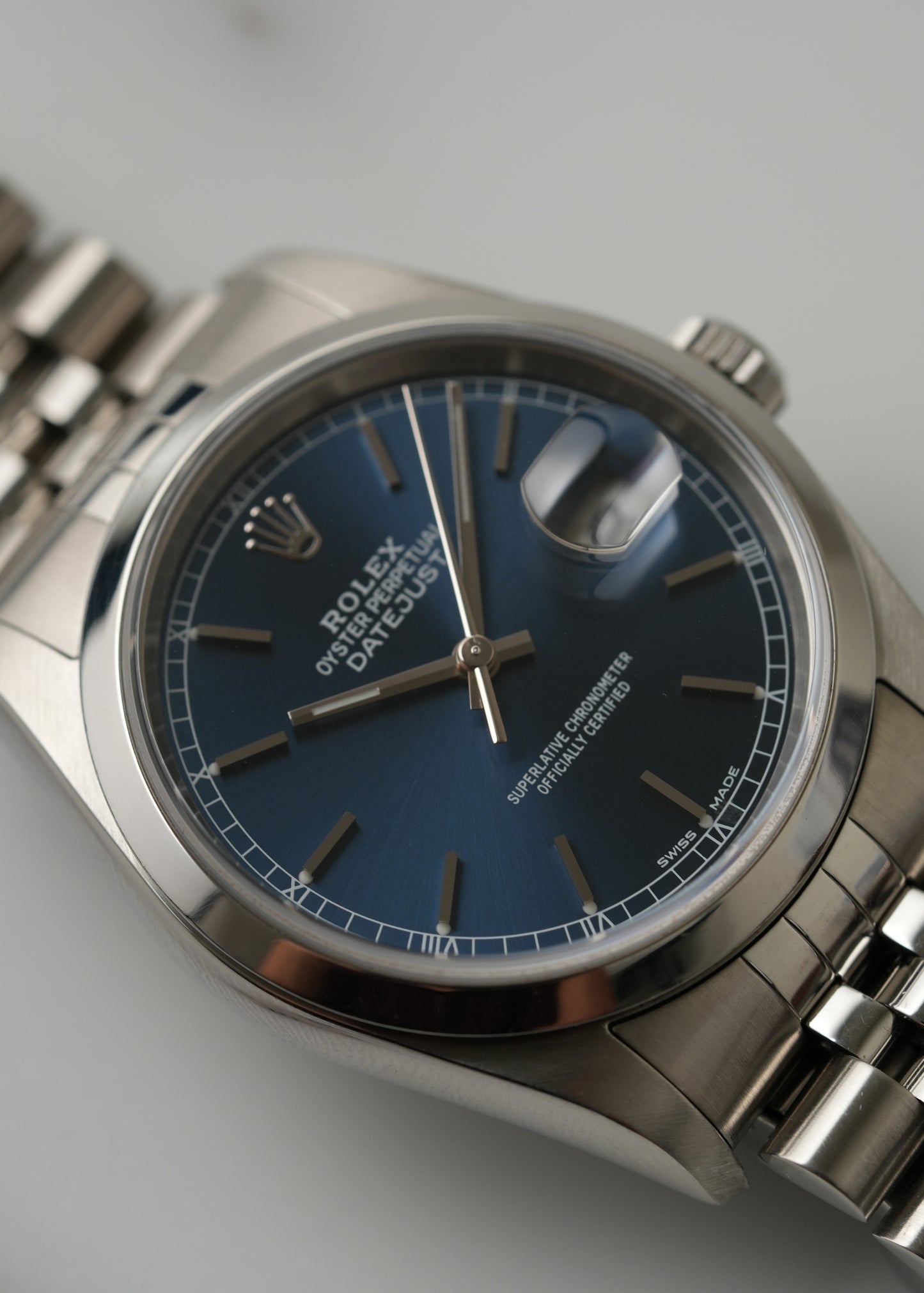 2000 Rolex Datejust Ref. 16200 – Blue