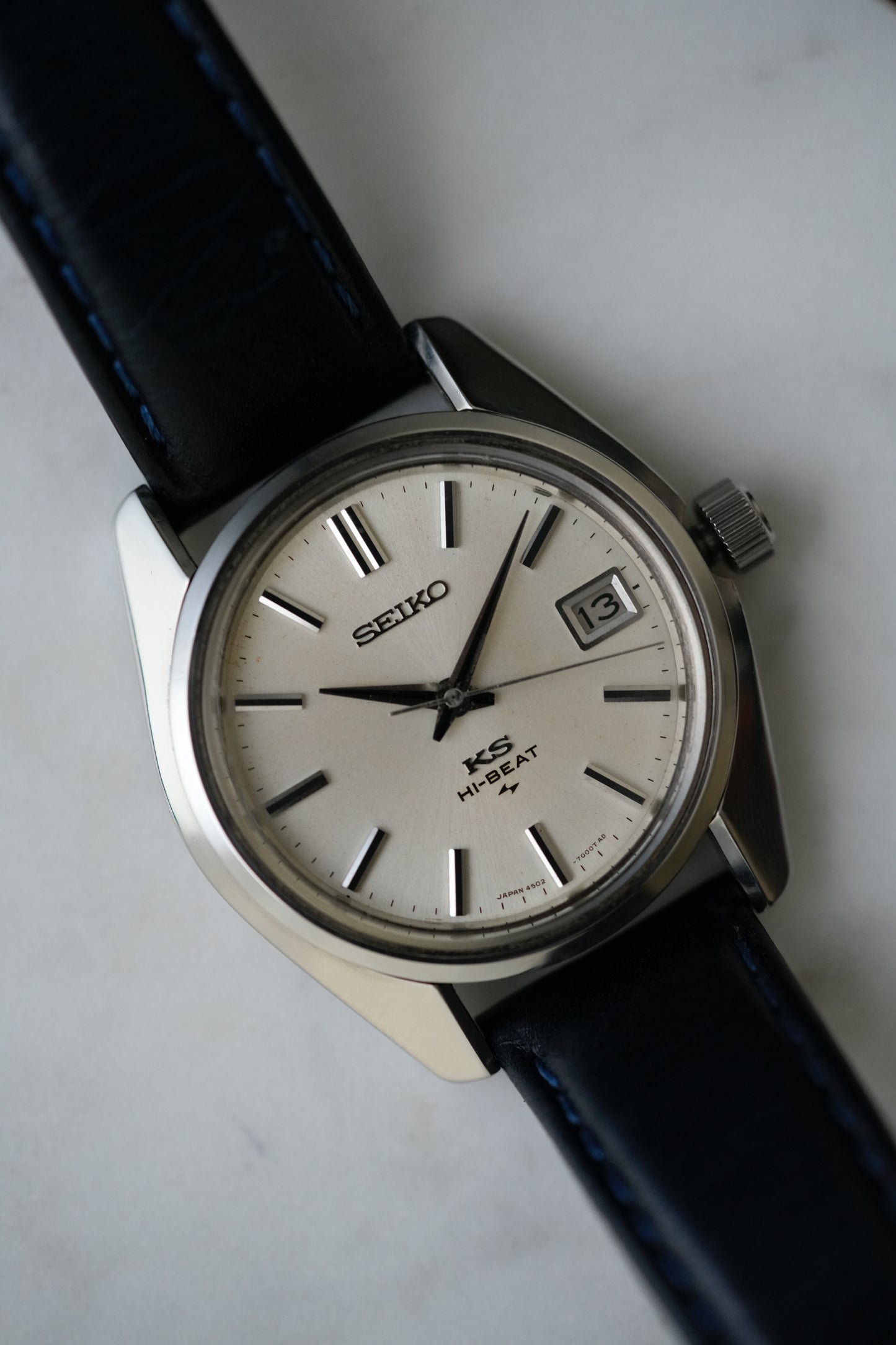 1973 King Seiko Hi-Beat Ref. 4502-7001 – Silver