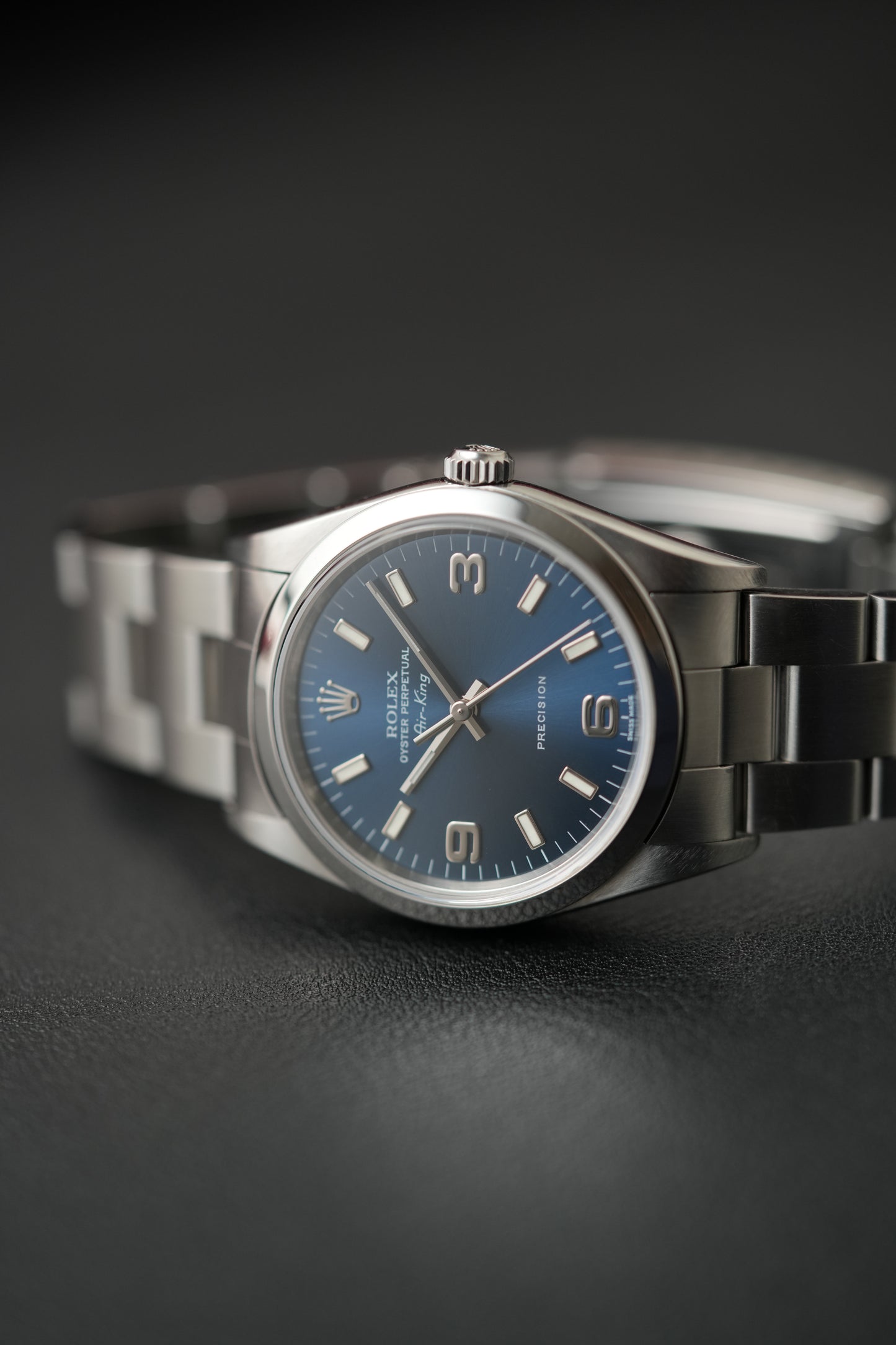 2004 Rolex Air-King Ref. 14000 – Blue Explorer