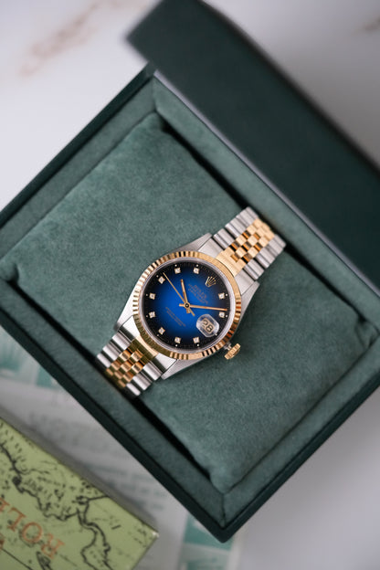 1994 Rolex Datejust Ref. 16233 – Blue Vignette