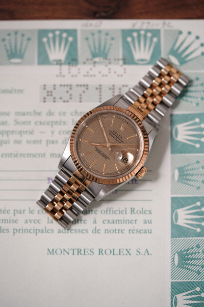 1993 Datejust Ref. 16233 – Houndstooth