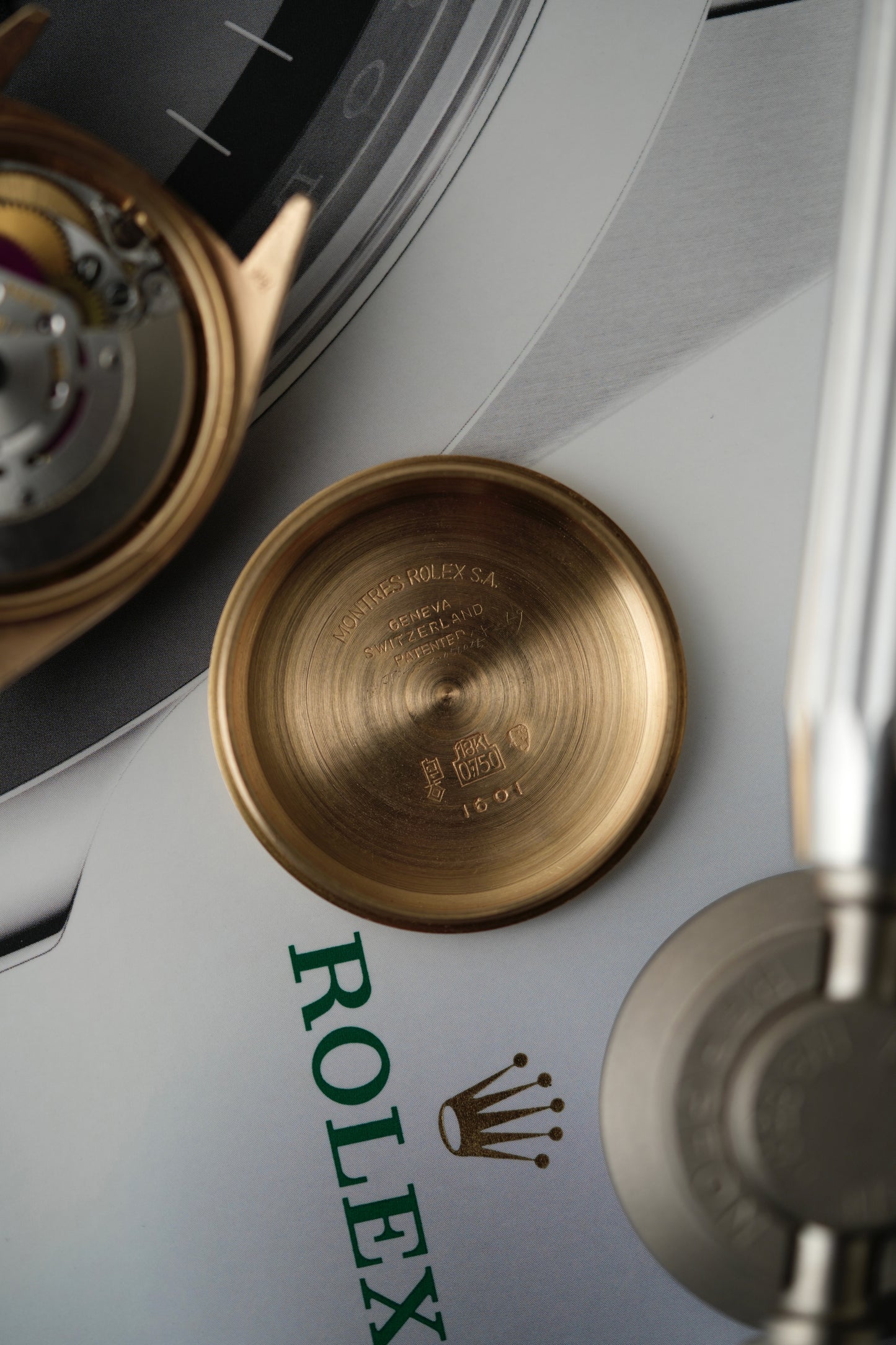 1971 Rolex Datejust "18K" Ref. 1601 – Champagne
