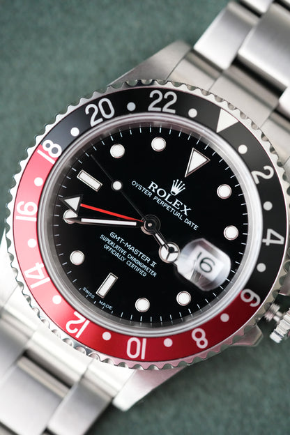 2002 Rolex GMT-Master "Coke" II Ref. 16710