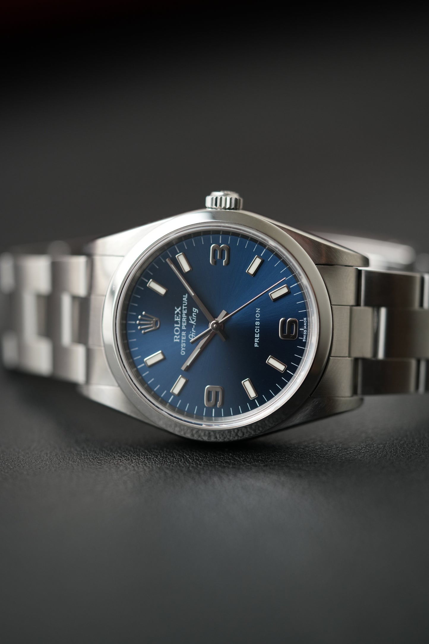 2004 Rolex Air-King Ref. 14000 – Blue Explorer