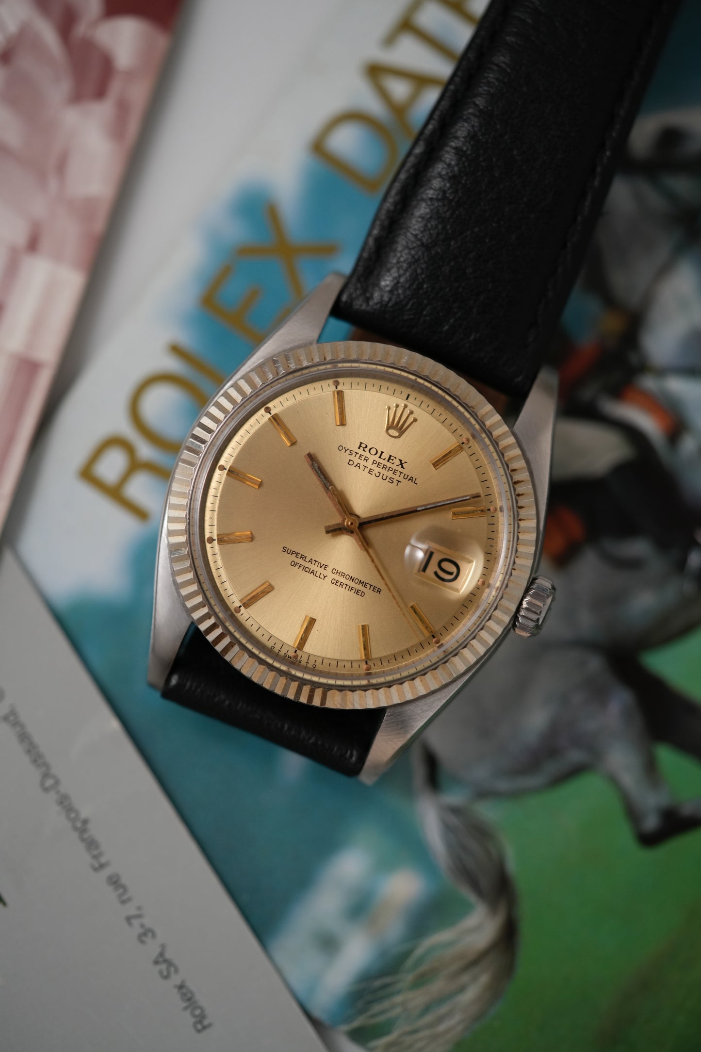 1963 Rolex Datejust Ref. 1601 – Champagne Sigma