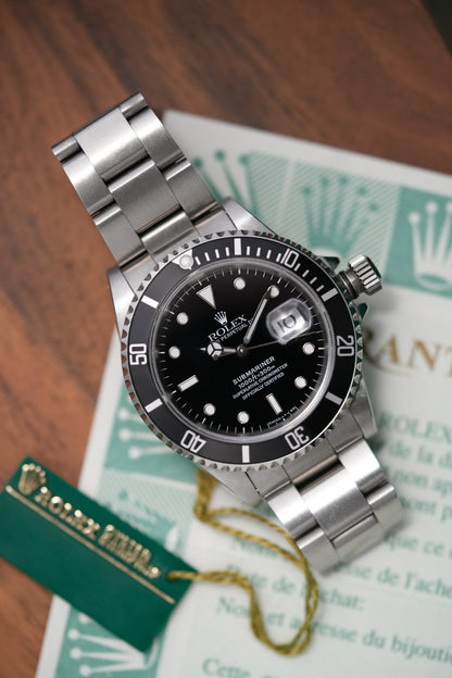 1993 Rolex Submariner Date Ref. 16610 – Black