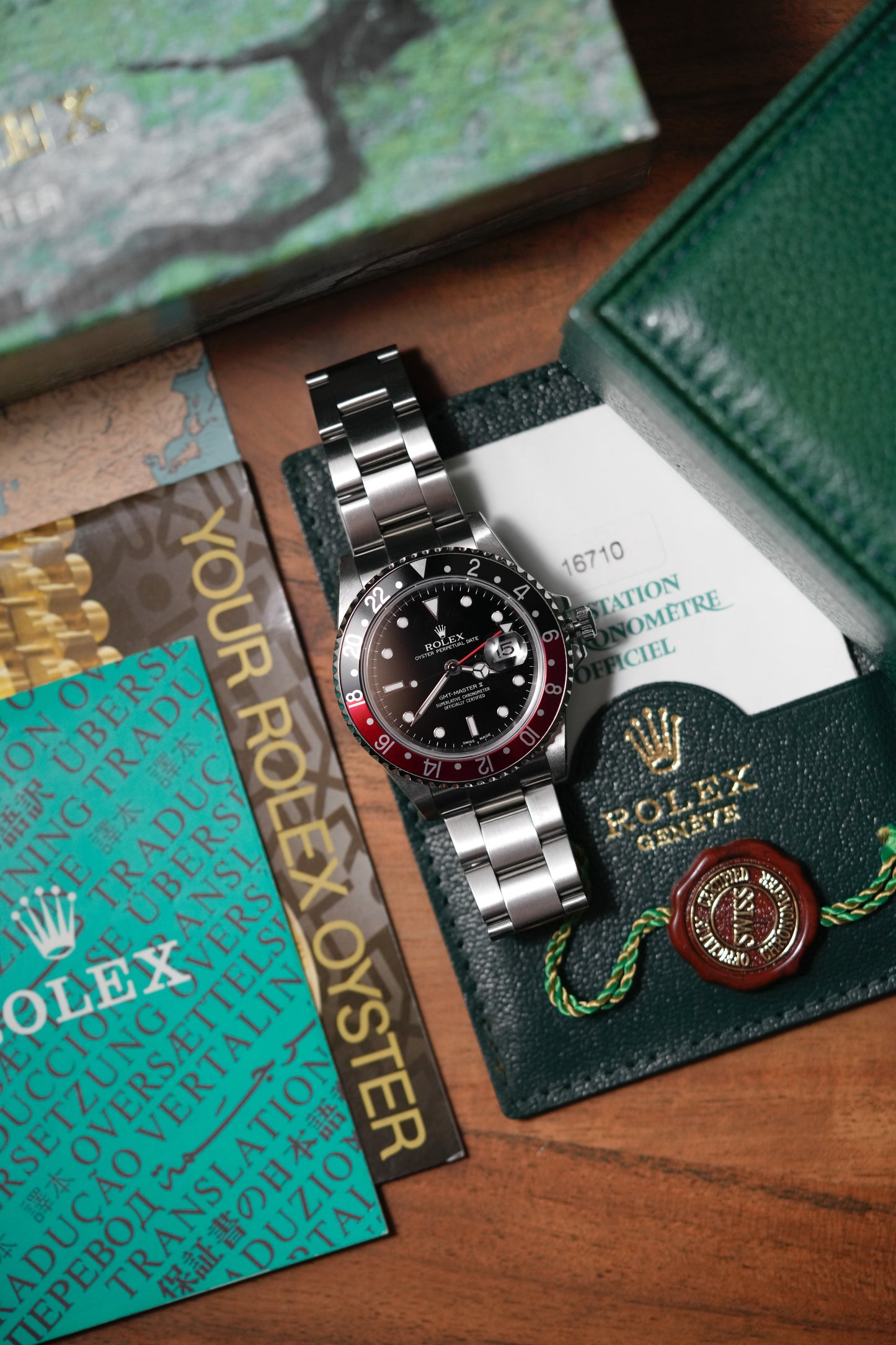 2001 Rolex GMT-Master II "Coke" Ref. 16710