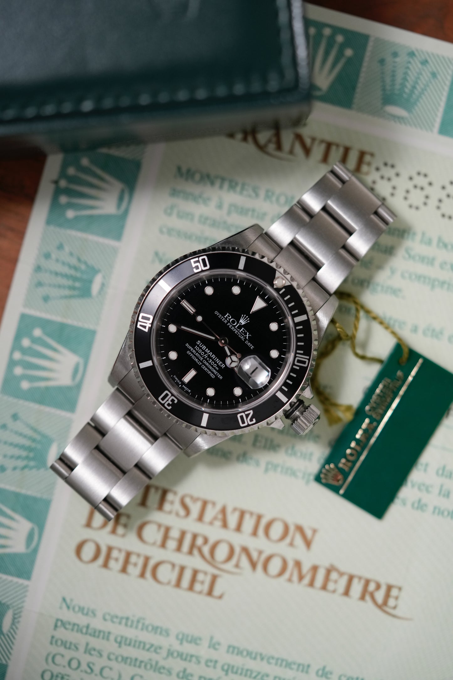 2001 Rolex Submariner Date Ref. 16610 – Black