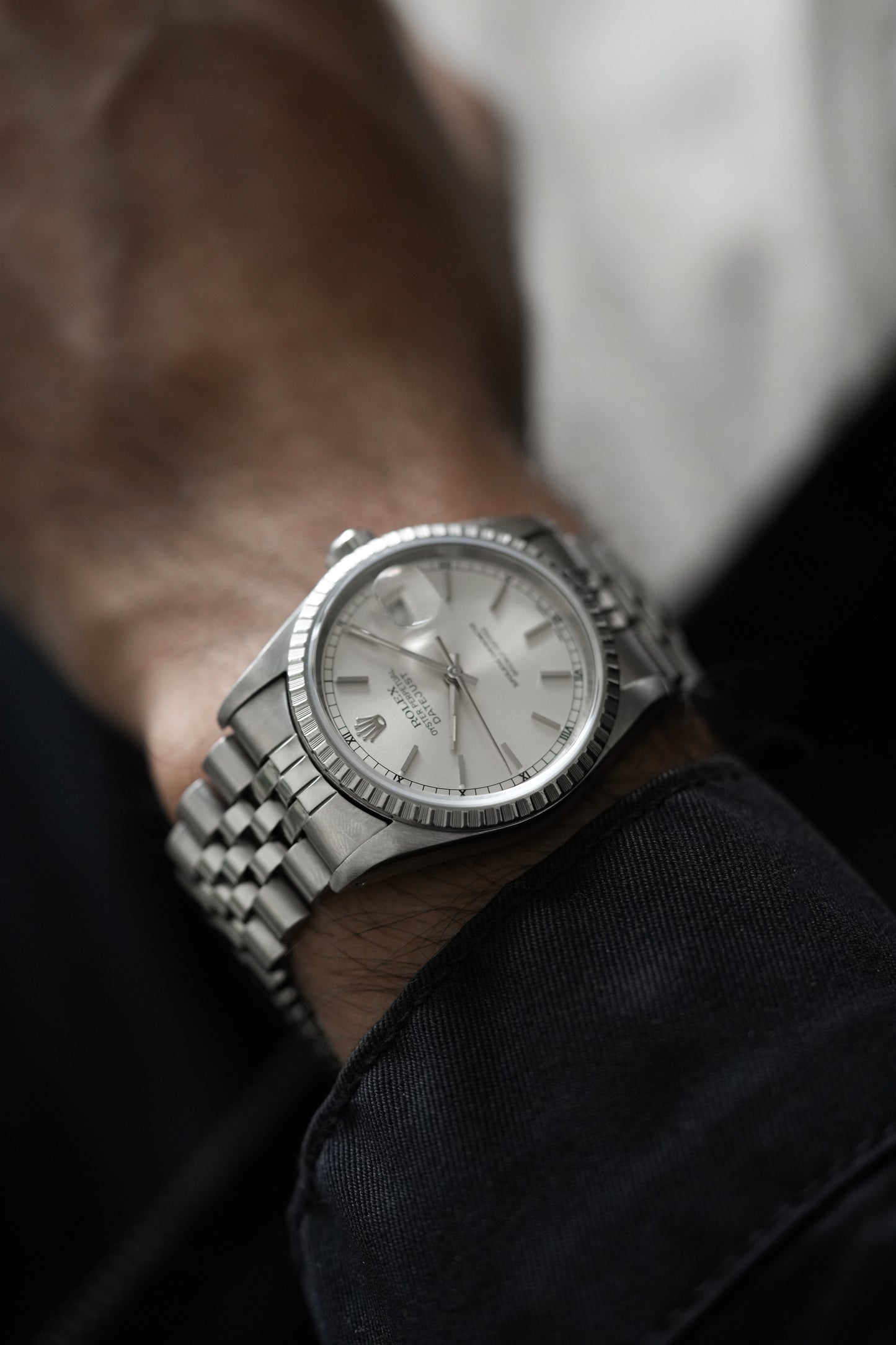 1995 Rolex Datejust Ref. 16220 – Silver