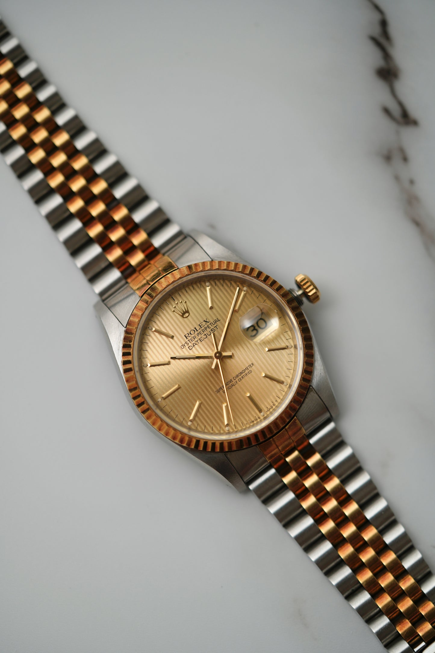 1990 Rolex Datejust Ref. 16233 – Tapestry "American Psycho"