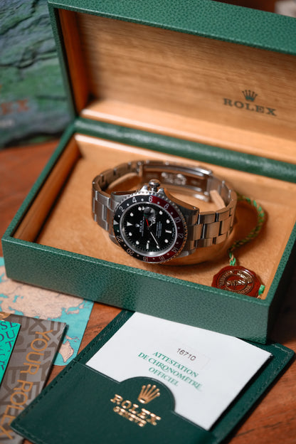 2002 Rolex GMT-Master "Coke" II Ref. 16710