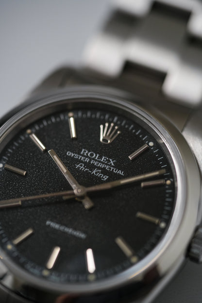 1996 Rolex Air-King Ref. 14000 – Black Stardust