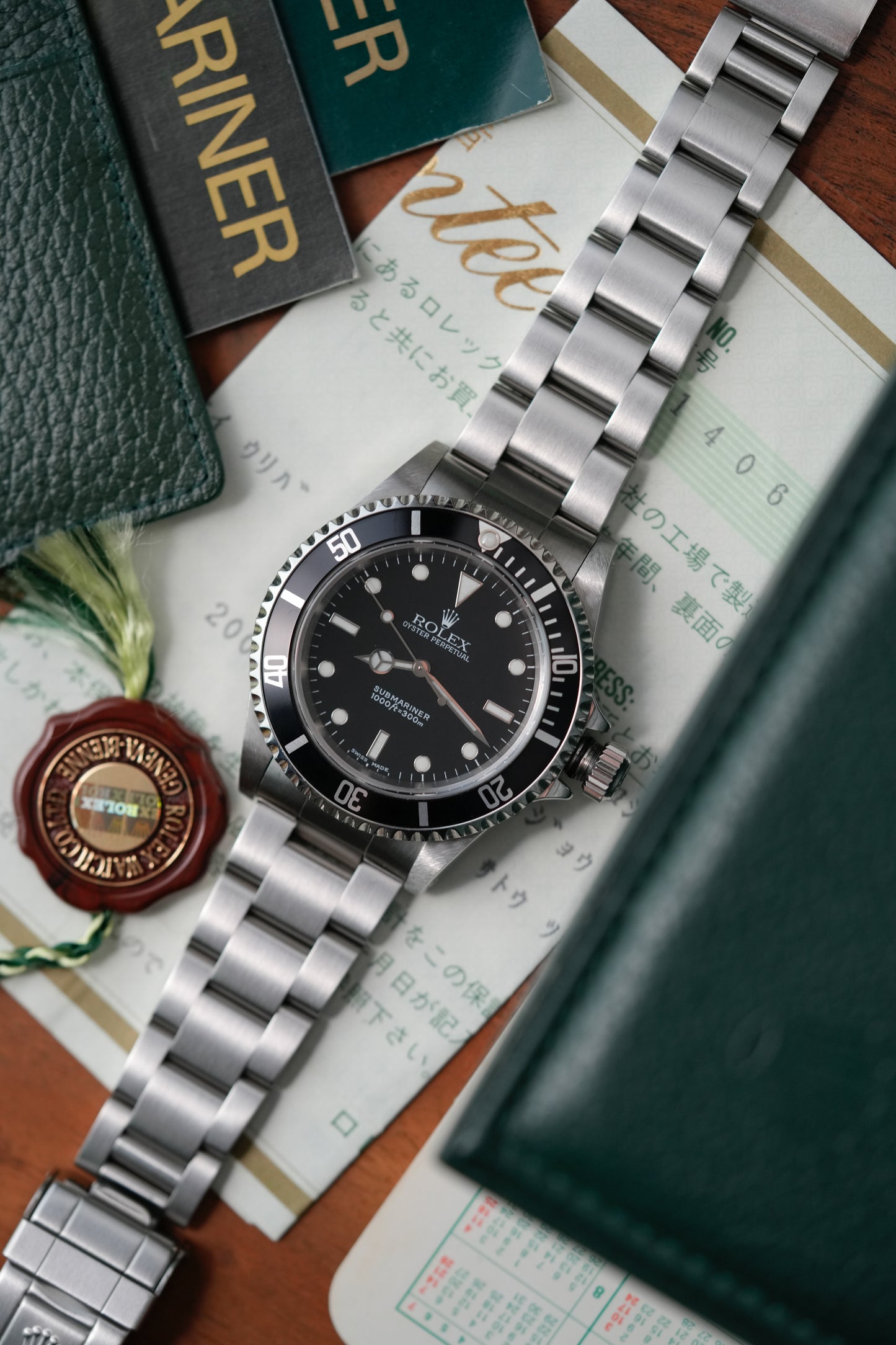 2002 Rolex Submariner "Two-Liner" Ref. 14060M – Black