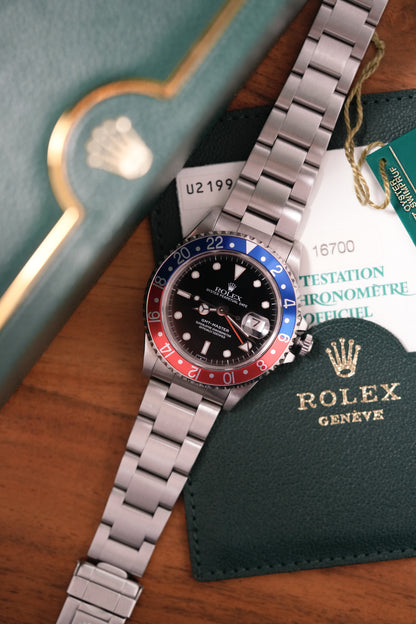 1999 Rolex GMT-Master "Pepsi" Ref. 16700