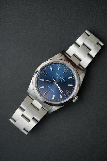 2004 Rolex Air-King Ref. 14000 – Blue Explorer