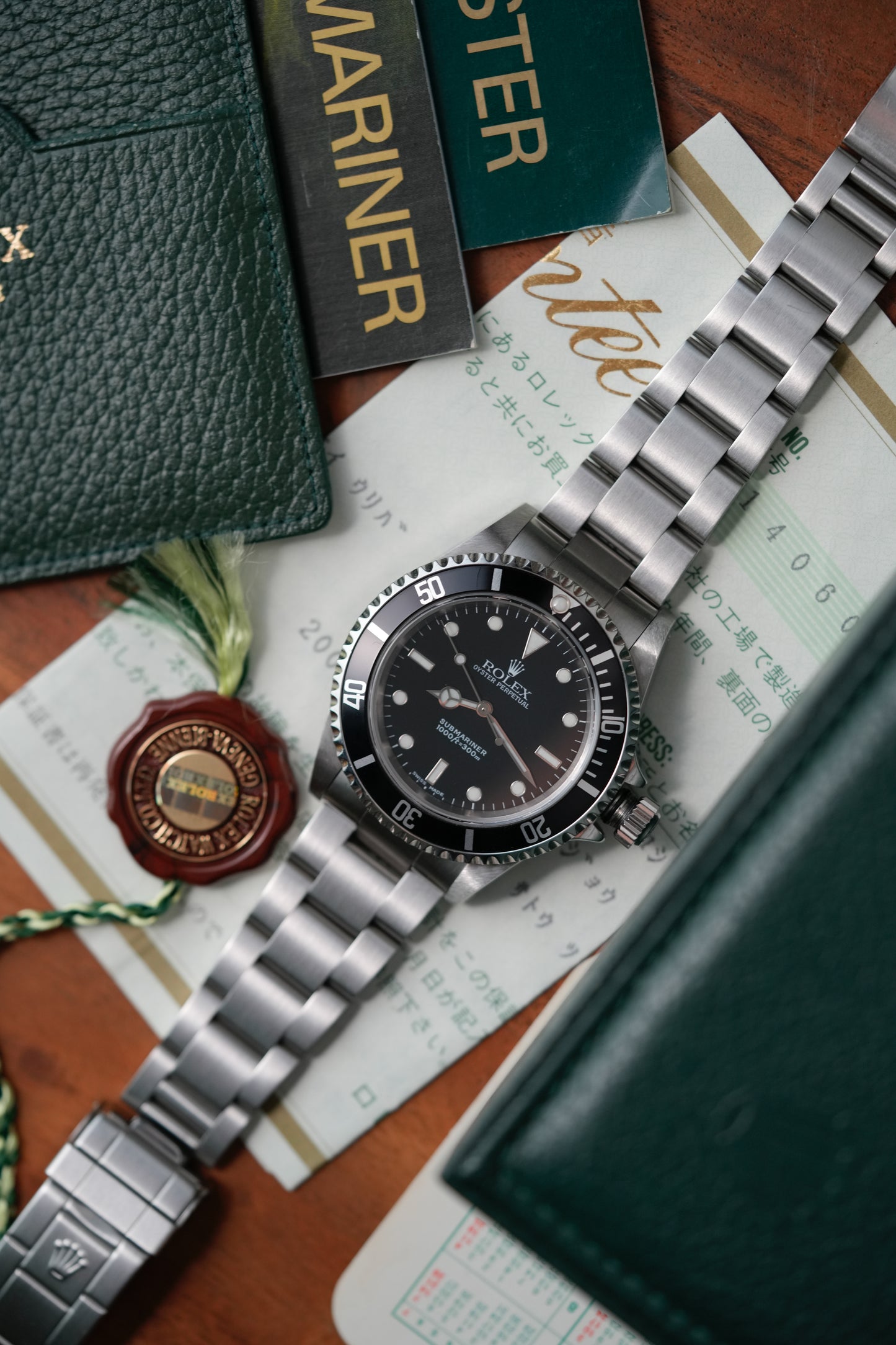 2002 Rolex Submariner "Two-Liner" Ref. 14060M – Black