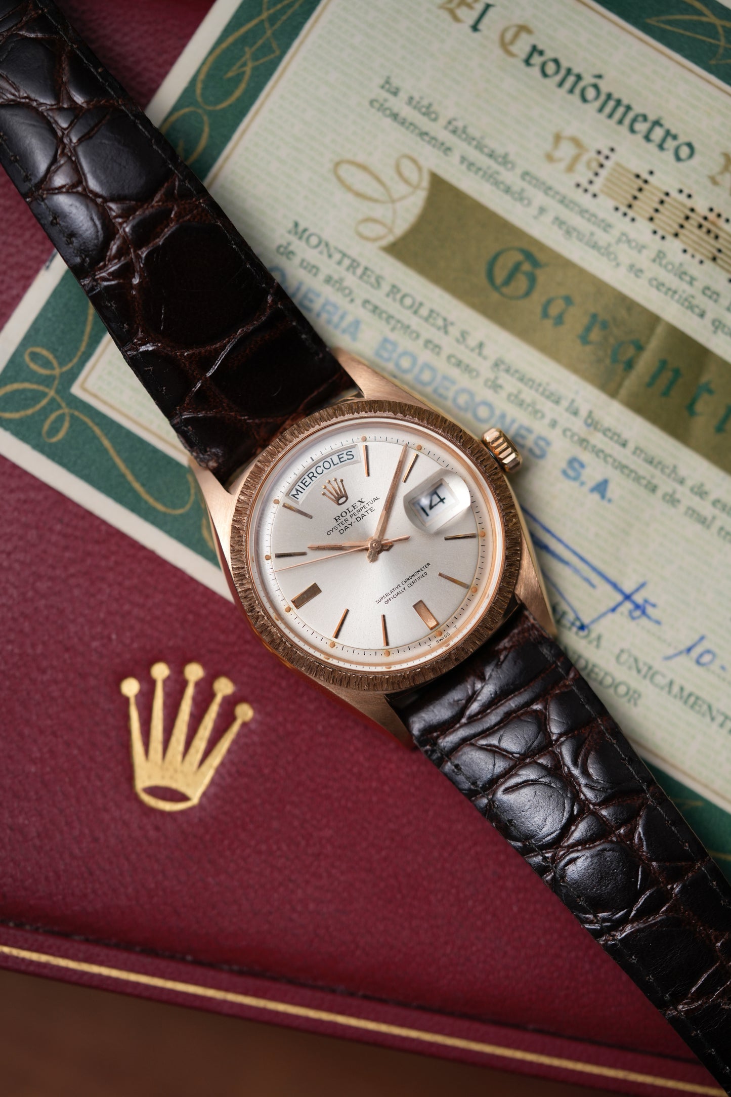 1965 Rolex Day-Date Ref. 1807 – Silver Sunburst