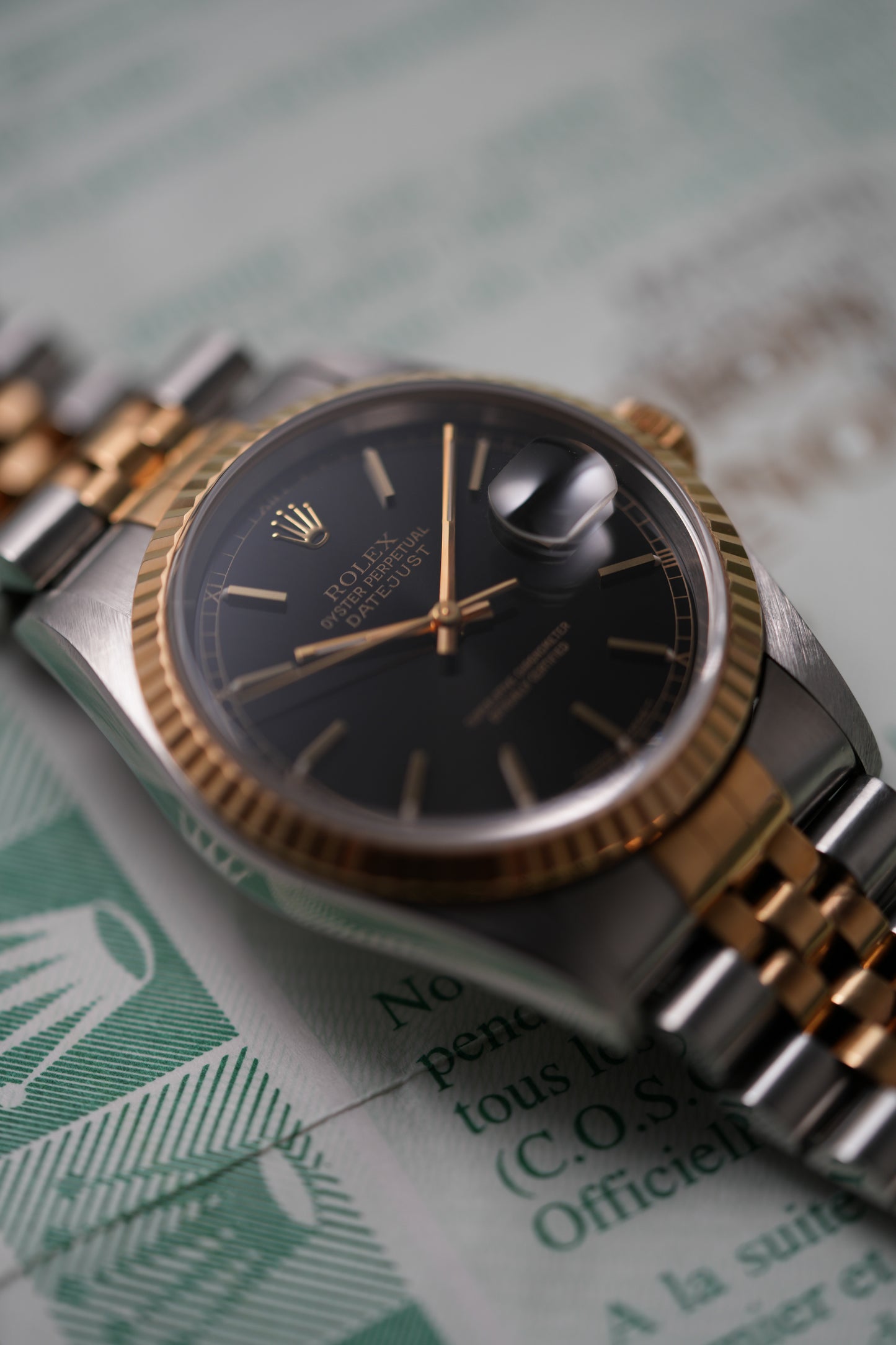 1996 Rolex Datejust Ref. 16233 – Black