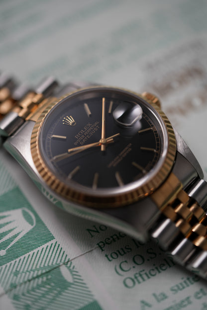 1996 Rolex Datejust Ref. 16233 – Black