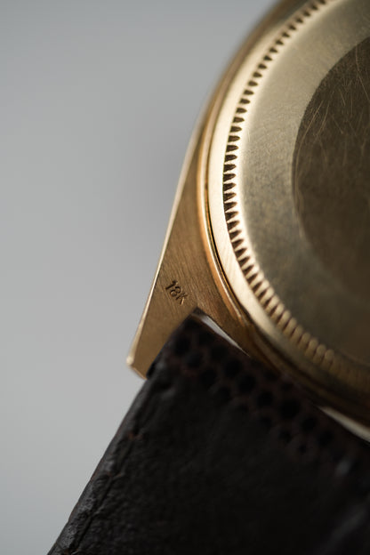 1971 Rolex Datejust "18K" Ref. 1601 – Champagne