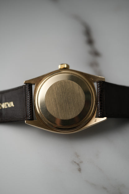 1971 Rolex Datejust "18K" Ref. 1601 – Champagne