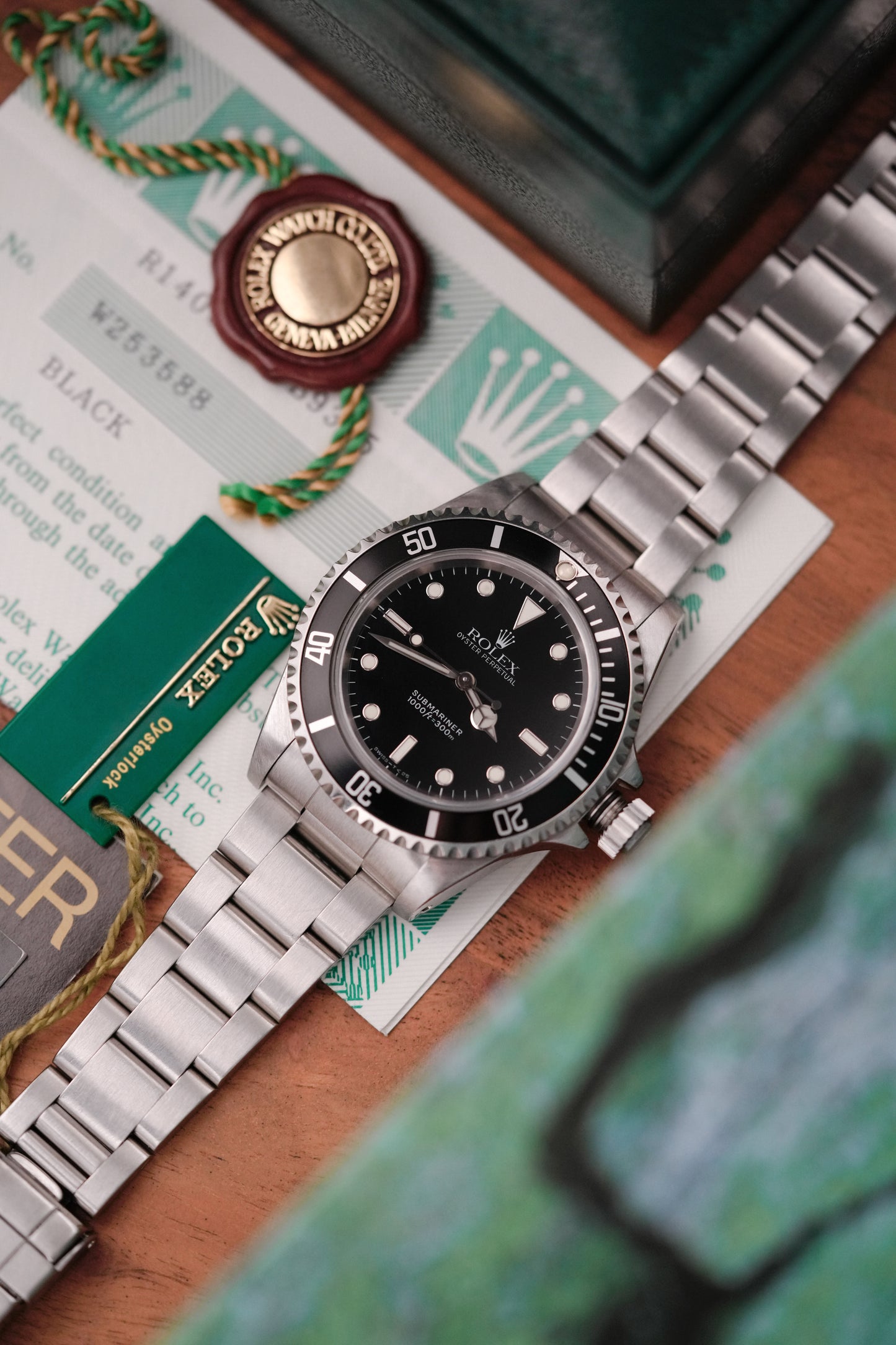 1998 Rolex Submariner "Two-Liner" Ref. 14060 – Black