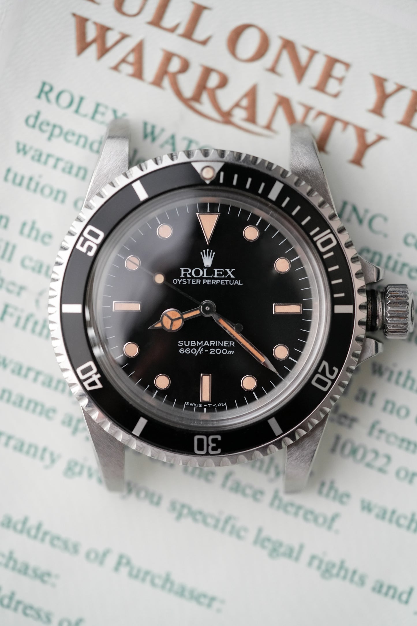 1984 Rolex Submariner Ref. 5513 – Matte