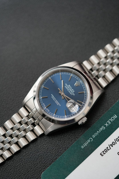 2004 Rolex Datejust Ref. 16200 – Blue