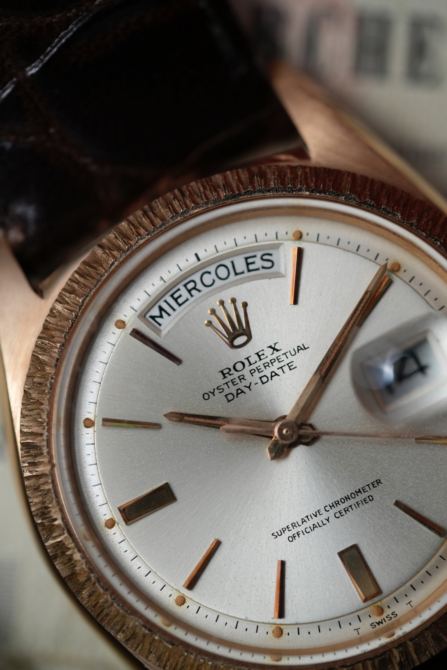 1965 Rolex Day-Date Ref. 1807 – Silver Sunburst