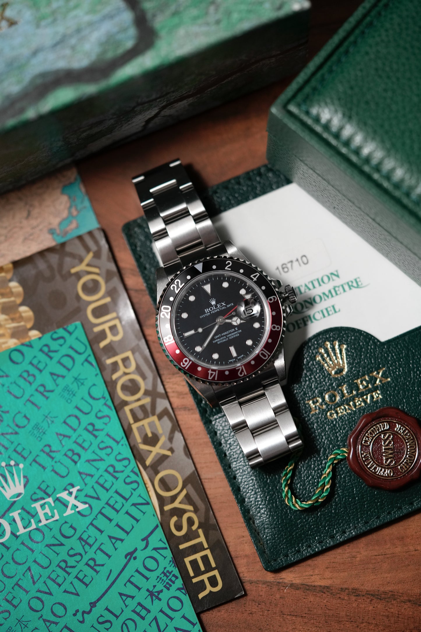 2001 Rolex GMT-Master II "Coke" Ref. 16710