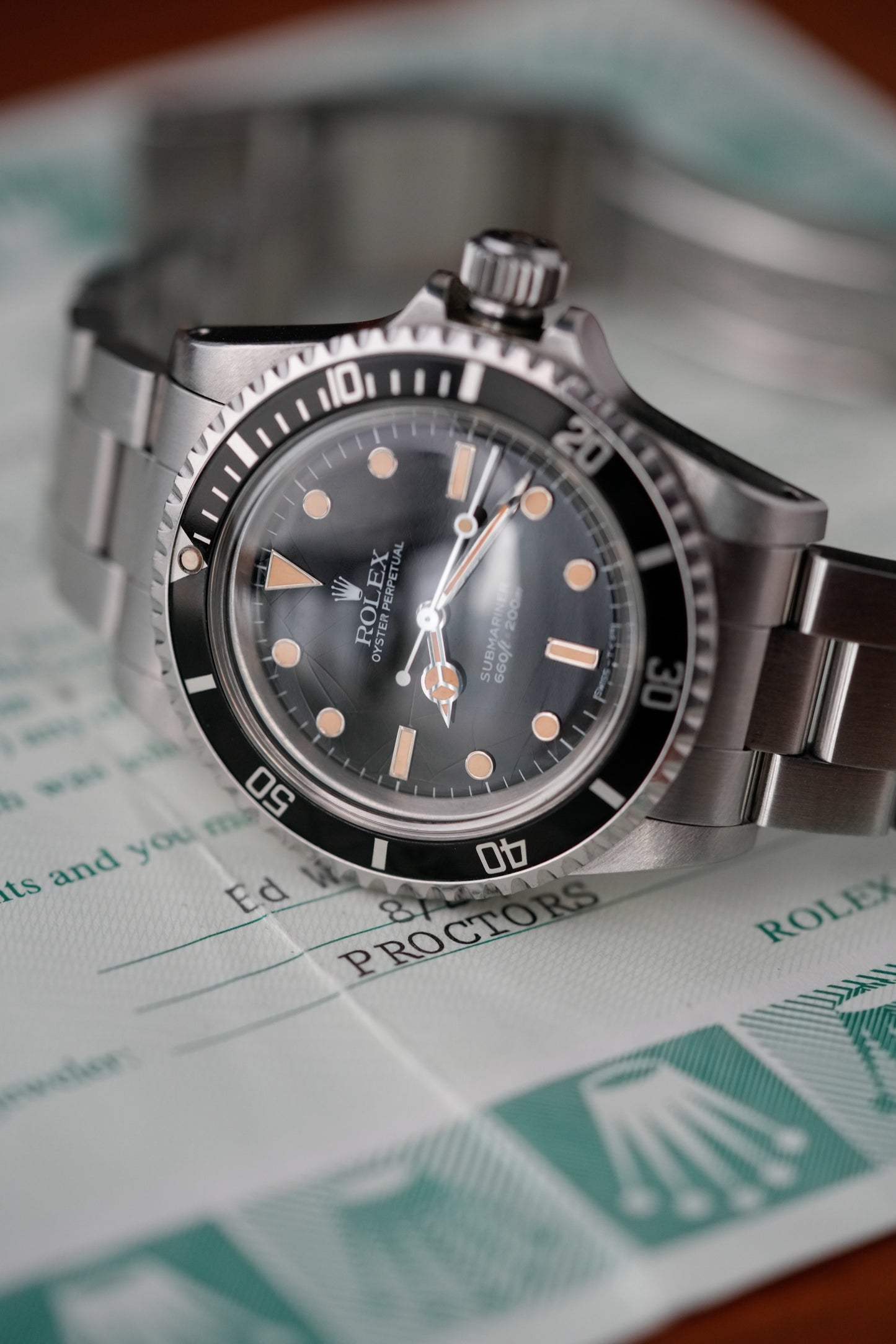 1987 Rolex Submariner Ref. 5513 – Spider