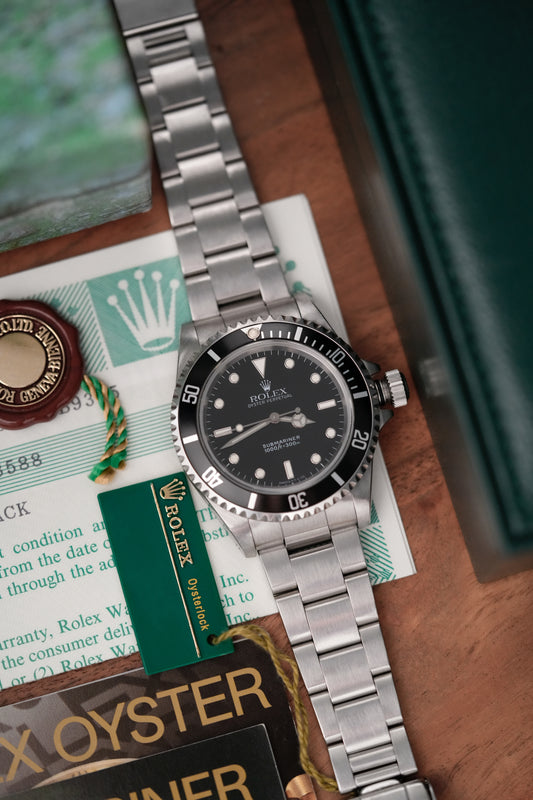 1998 Rolex Submariner "Two-Liner" Ref. 14060 – Black