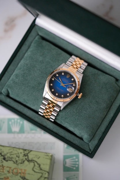 1994 Rolex Datejust Ref. 16233 – Blue Vignette