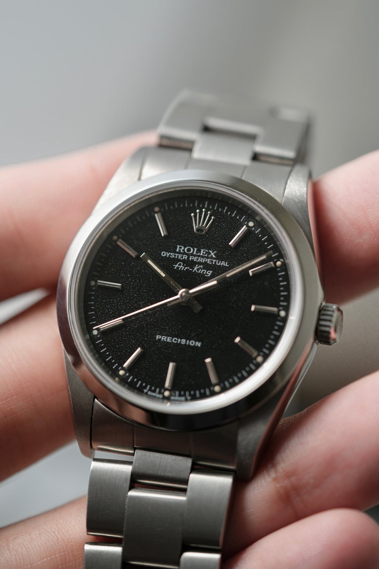 1996 Rolex Air-King Ref. 14000 – Black Stardust