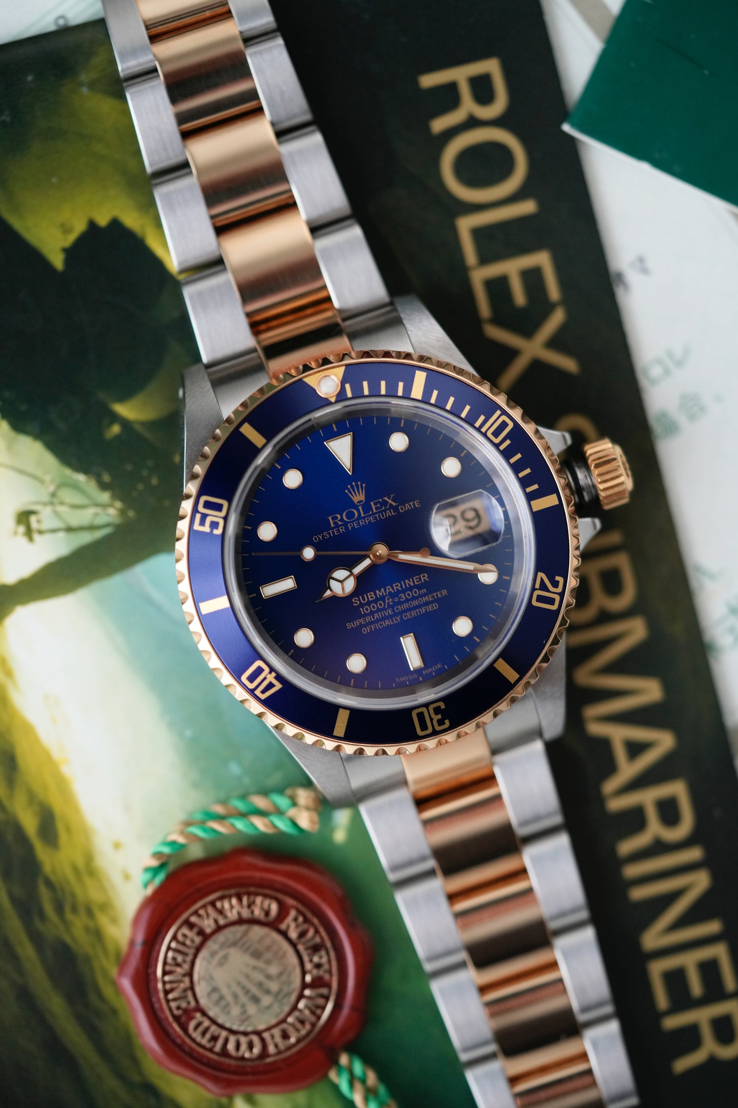 2003 Rolex Submariner Date "Bluesy" Ref. 16613 – Blue