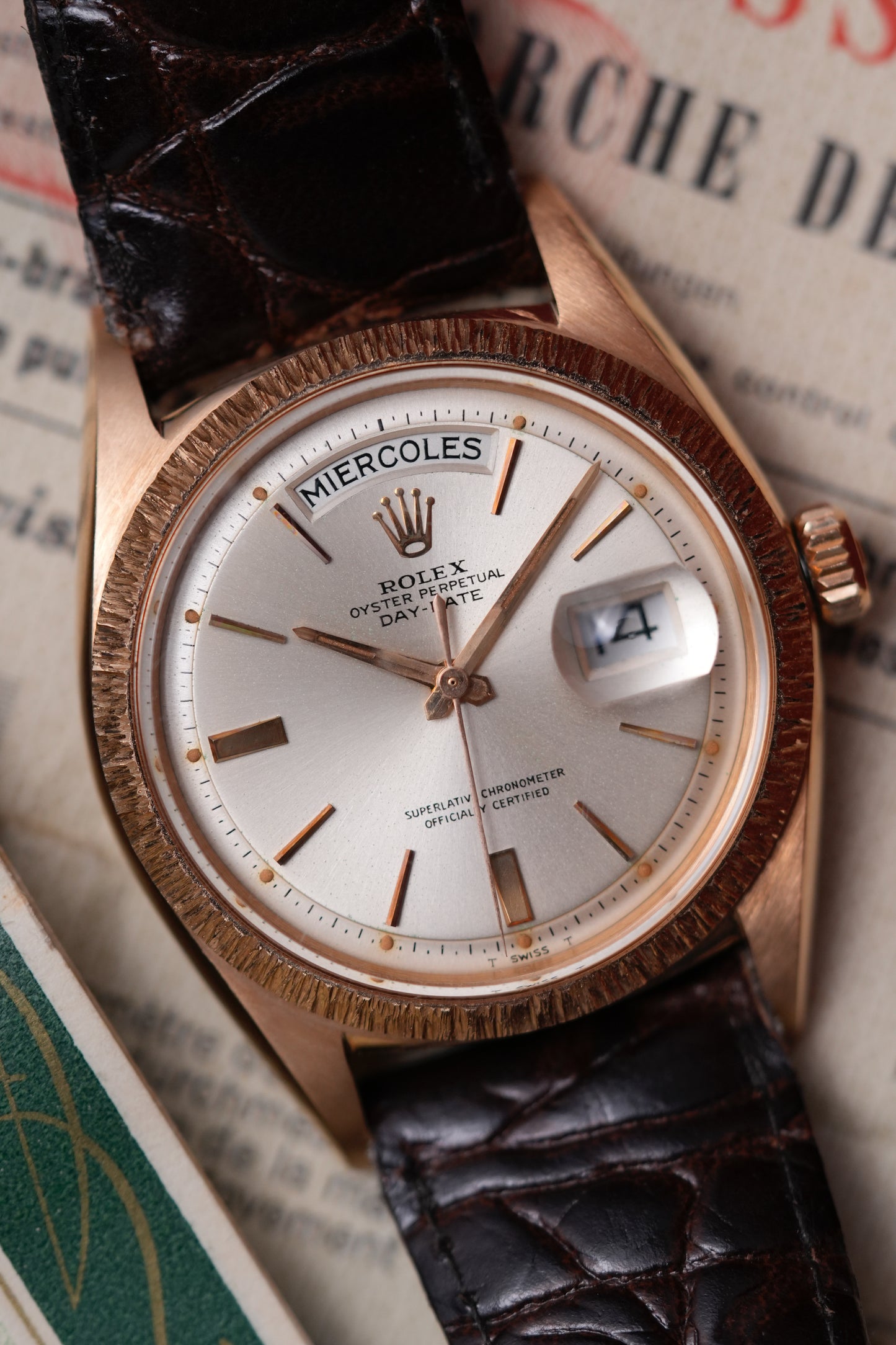 1965 Rolex Day-Date Ref. 1807 – Silver Sunburst