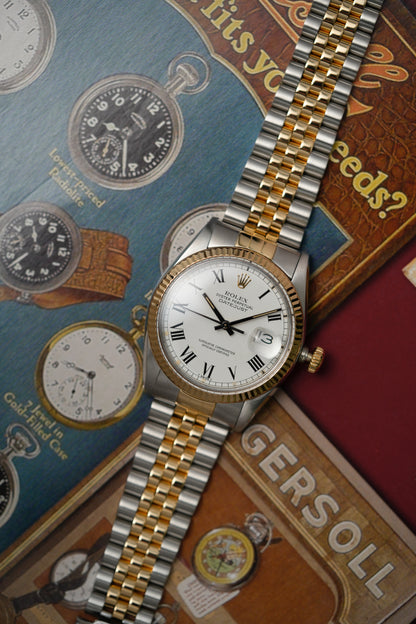 1986 Rolex Datejust Ref. 16013 – White Buckley