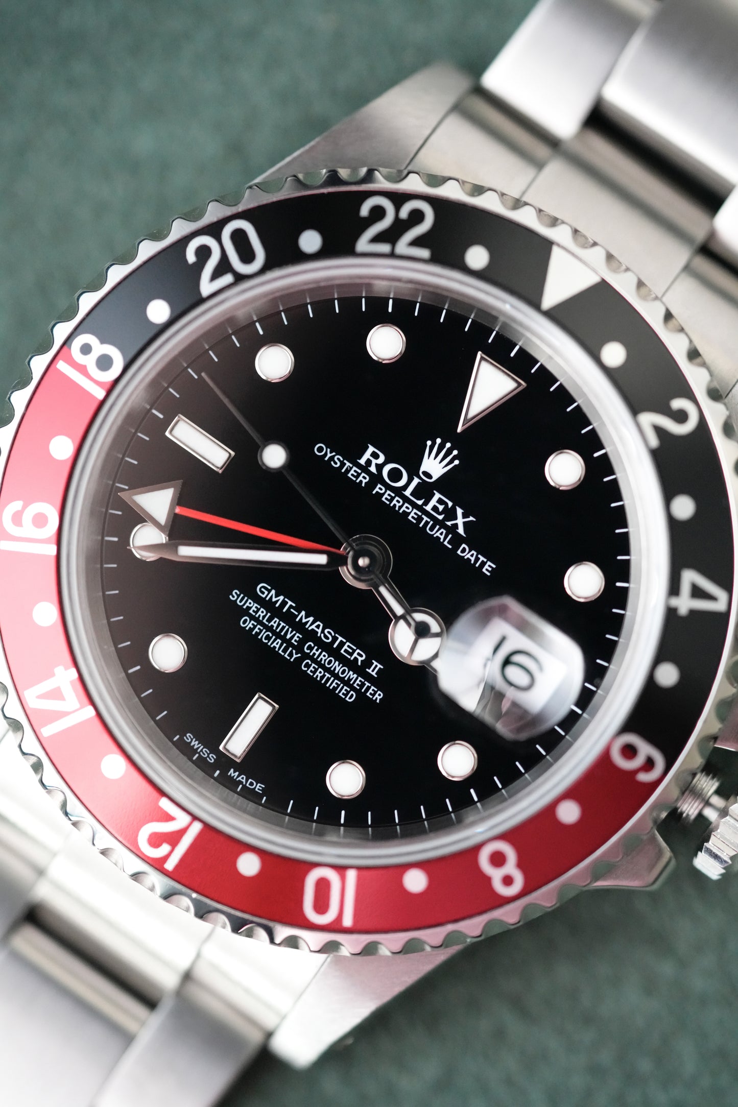 2002 Rolex GMT-Master "Coke" II Ref. 16710