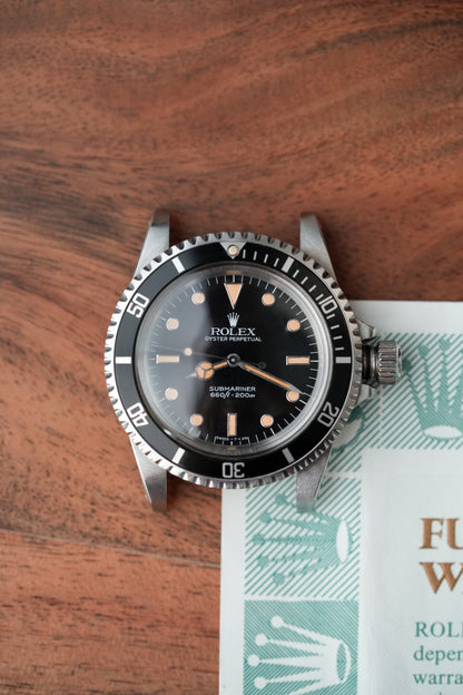 1984 Rolex Submariner Ref. 5513 – Matte