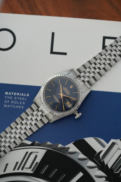 1981 Rolex Datejust Ref. 16030 – Matte Blue