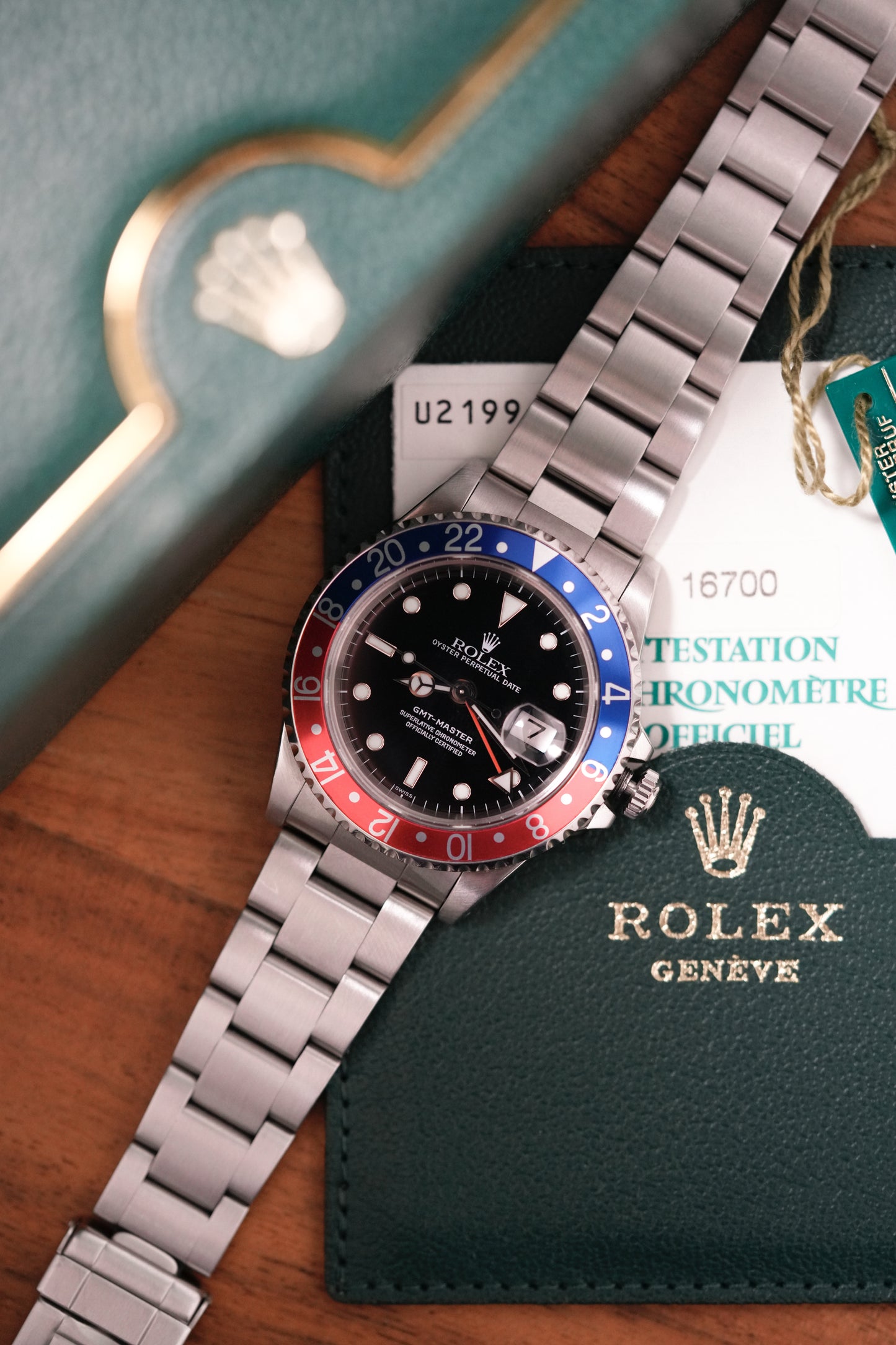 1999 Rolex GMT-Master "Pepsi" Ref. 16700