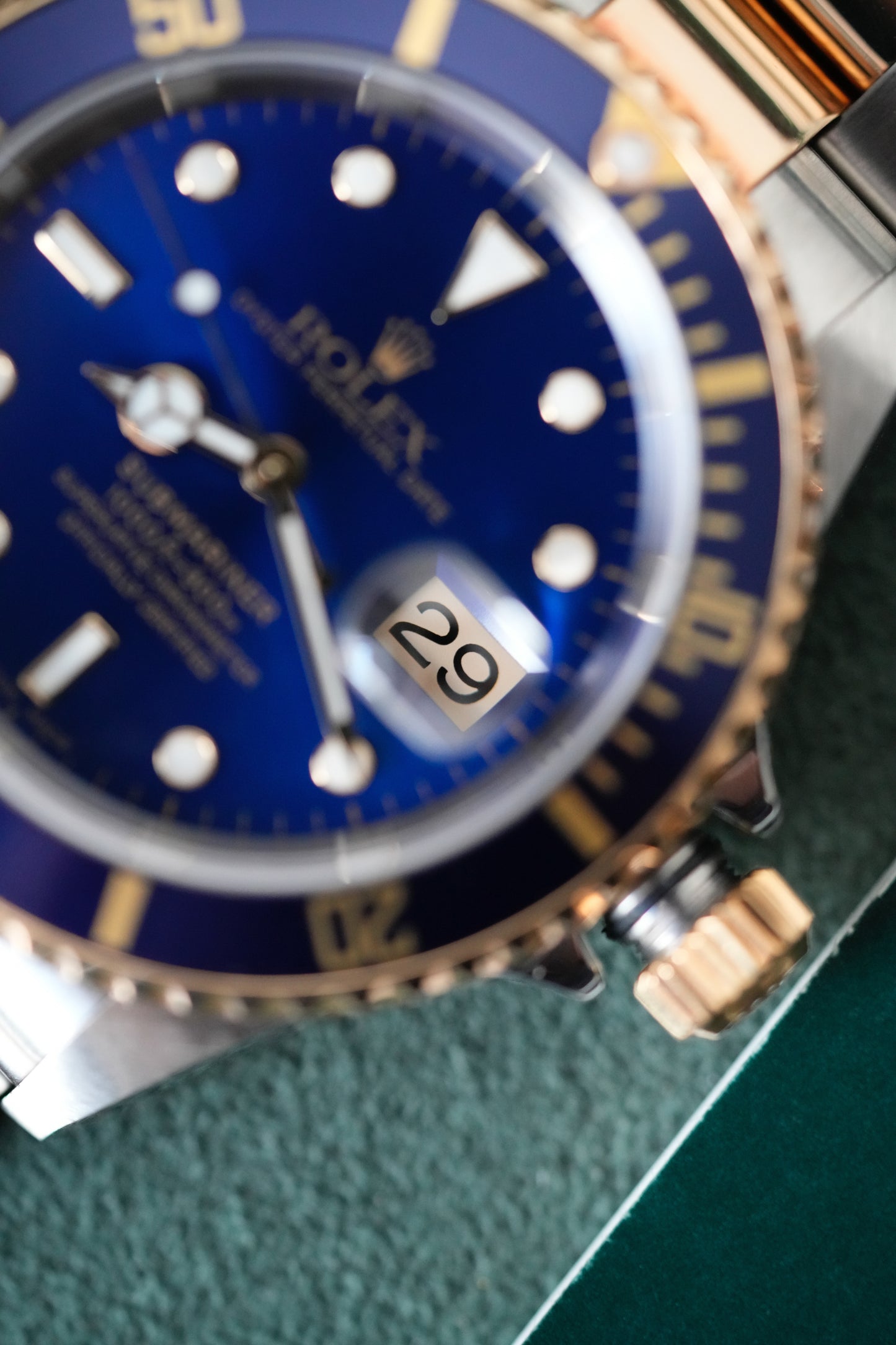 2003 Rolex Submariner Date "Bluesy" Ref. 16613 – Blue