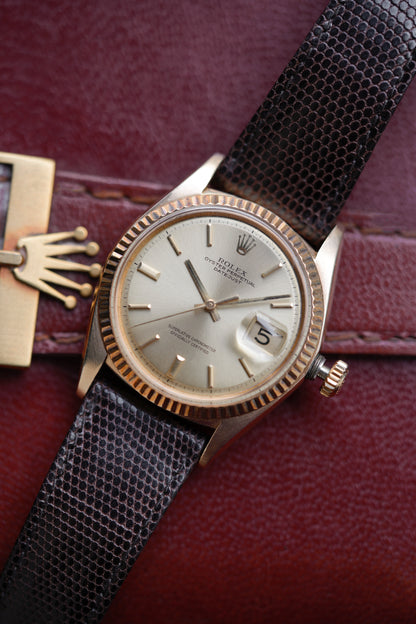 1971 Rolex Datejust "18K" Ref. 1601 – Champagne